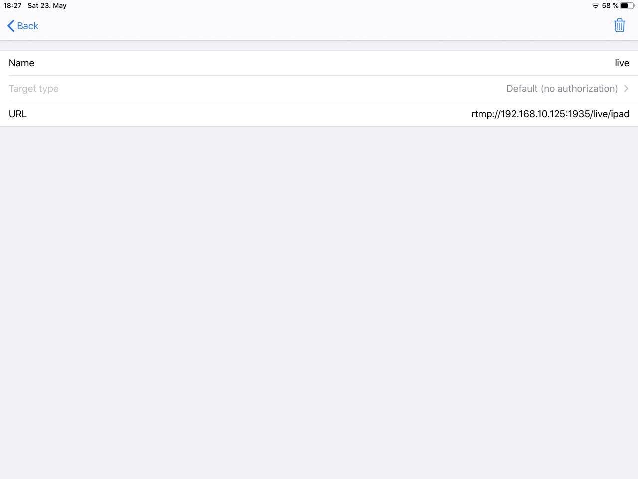 Larix Screencaster settings 2